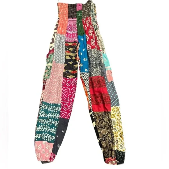 Colorful Patchwork Pants. CL/GR05 - Picture 2 of 2
